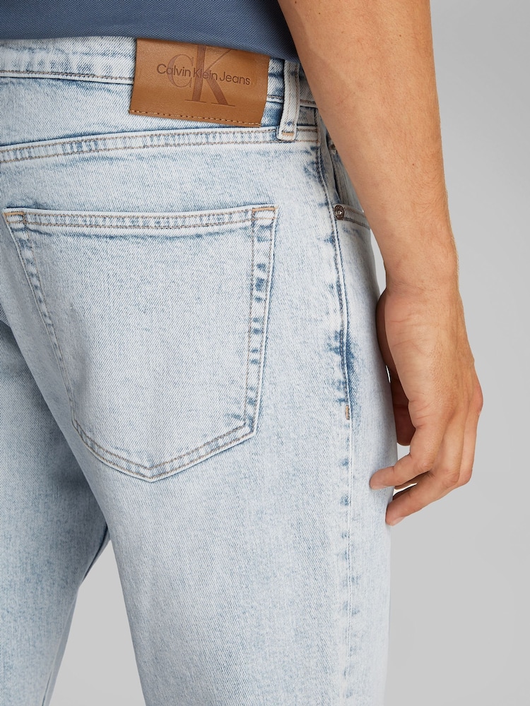 Calvin Klein Slim Straight Jeans - Image 4 of 6