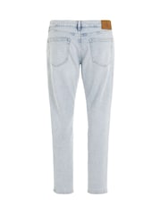 Calvin Klein Blue Slim Straight Jeans - Image 6 of 6