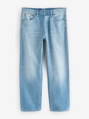 Calvin Klein Blue Chrome 90'S Straight 100% Cotton Jeans - Image 1 of 1