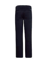 Calvin Klein Black Slim Signature Stretch Chino Trousers - Image 2 of 2