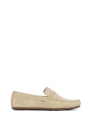 Tommy Hilfiger Brown Casual Suede Driver Shoes - Image 3 of 6