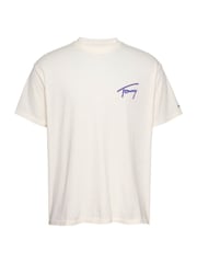 Білий - Tommy Jeans Relaxed Faded Graphic 100% Cotton футболки - Image 5 of 7
