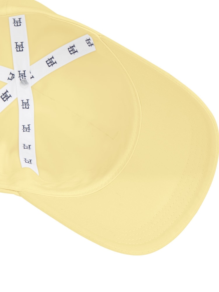 Tommy Hilfiger Yellow 100% Cotton 6 Panel Cap - Image 3 of 3 Tommy Hilfiger Yellow 100% Cotton 6 Panel Cap - Image 3 of 3