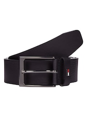 Tommy Hilfiger Black Layton Leather Belt - Image 1 of 4