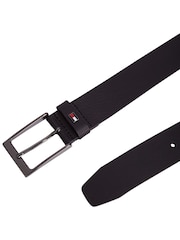 Tommy Hilfiger Black Layton Leather Belt - Image 2 of 4