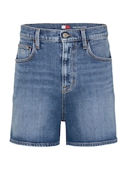 Tommy Jeans Blue Mom Shorts - Image 5 of 7