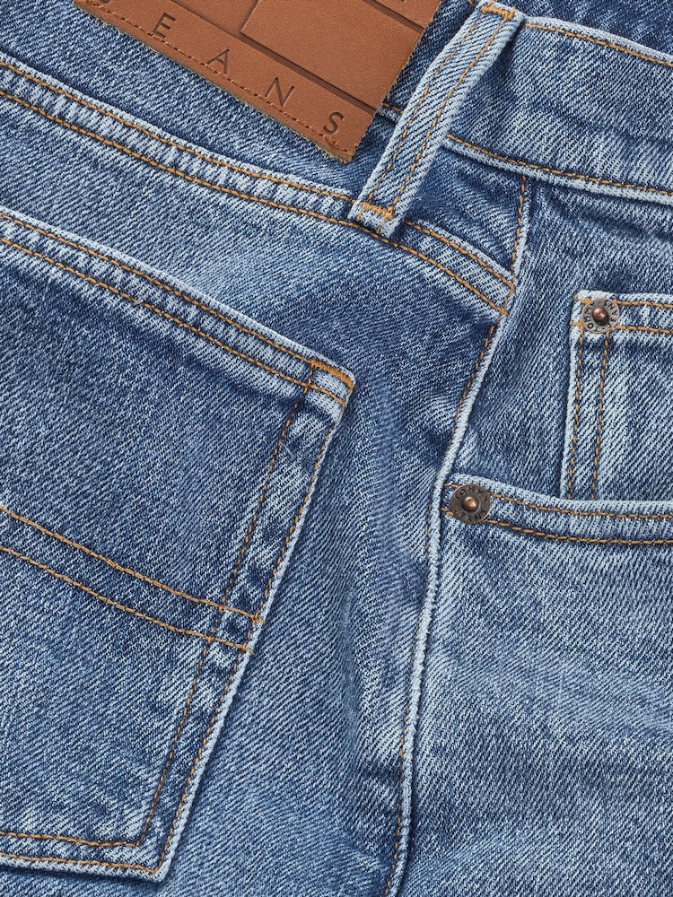 Tommy Jeans Blue Mom Shorts - Image 7 of 7