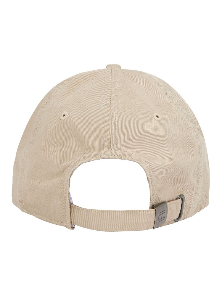 Tommy Hilfiger Natural 100% Organic Cotton Soft 6 Panel Cap - Image 2 of 5
