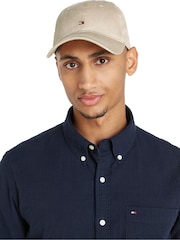 Tommy Hilfiger Natural 100% Organic Cotton Soft 6 Panel Cap - Image 4 of 5