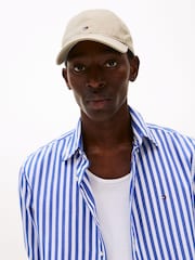 Tommy Hilfiger Natural 100% Organic Cotton Soft 6 Panel Cap - Image 5 of 5