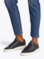 Черный - Кожаные кроссовки Tommy Hilfiger Court Essential - Image 1 of 6