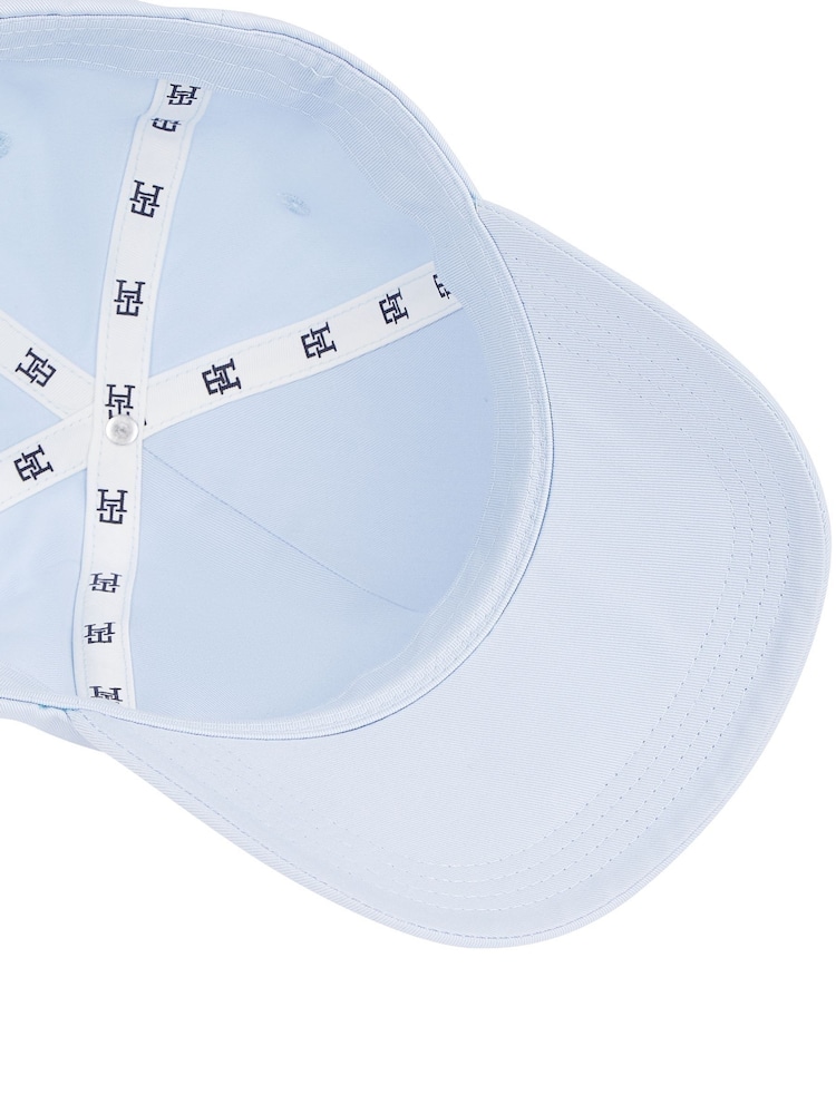 Tommy Hilfiger Blue 100% Cotton 6 Panel Cap - Image 3 of 3 Tommy Hilfiger Blue 100% Cotton 6 Panel Cap - Image 3 of 3