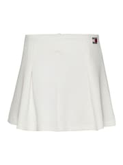 Tommy Jeans Natural Pique Badge Fit & Flare Skirt - Image 5 of 7