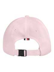 Tommy Hilfiger Pink 100% Cotton 6 Panel Cap - Image 2 of 3