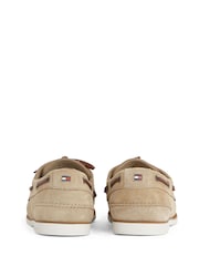 Tommy Hilfiger Brown Suede Boat Shoes - Image 5 of 6