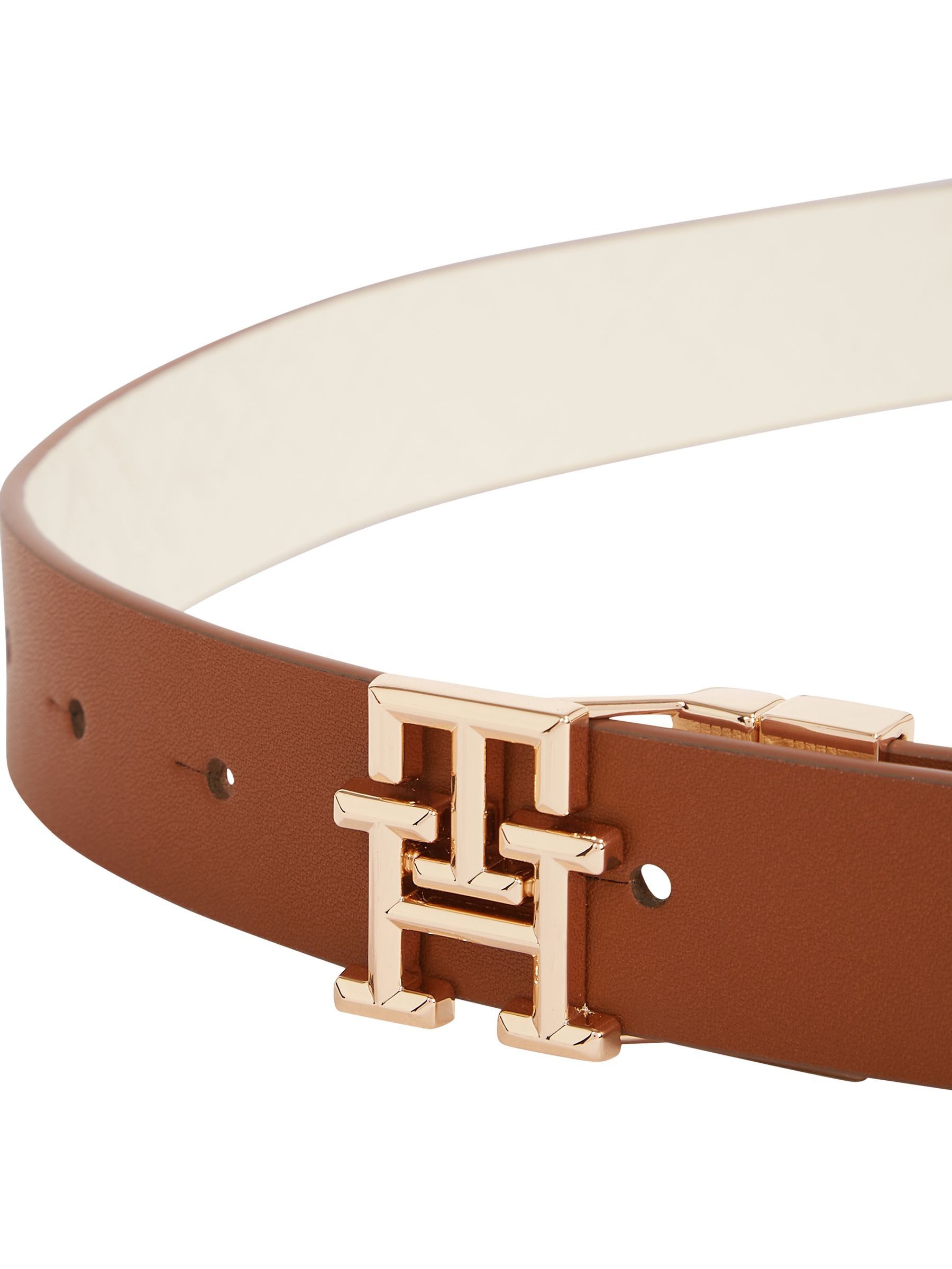 TOMMY HILFIGER  Size Medium Brown Leather & Natural Elastic Brass HW $88
NEW Tommy Hilfiger Men main image 2