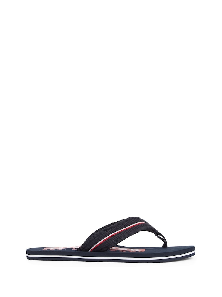Tommy Hilfiger Blue Beach Sandals - Image 2 of 6