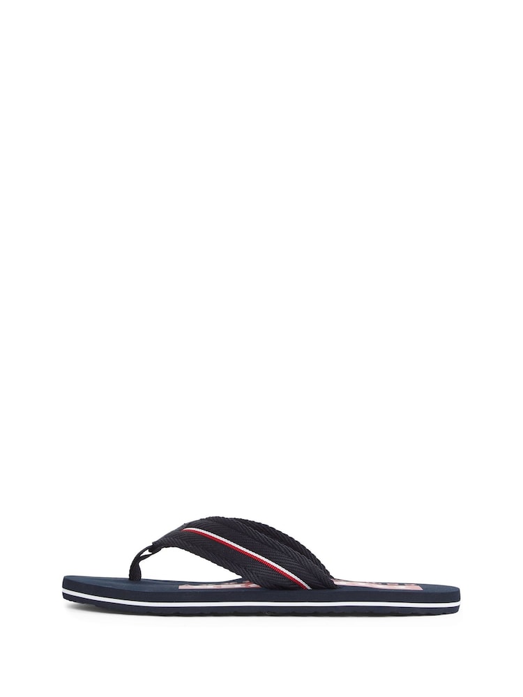 Tommy Hilfiger Blue Beach Sandals - Image 3 of 6
