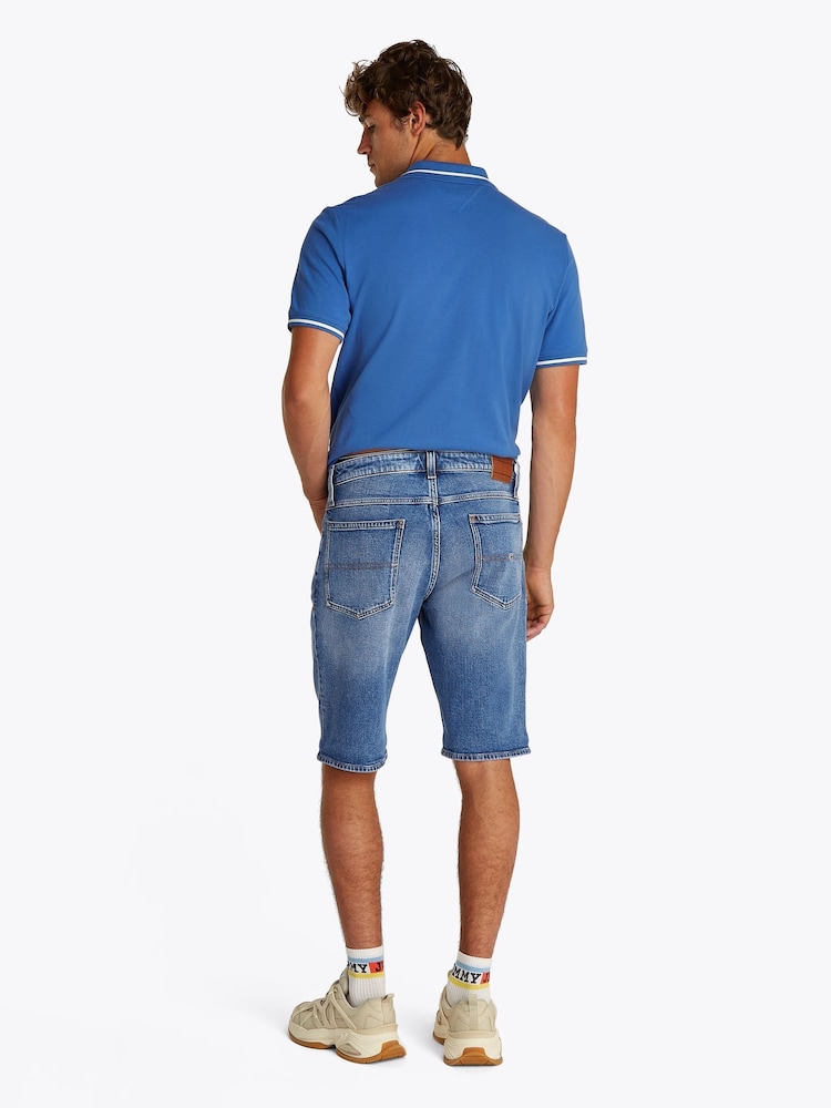 Tommy Jeans Light Blue Ronnie Shorts - Image 3 of 7