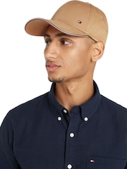 Tommy Hilfiger Natural 100% Cotton 6 Panel Cap - Image 4 of 4