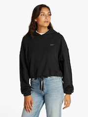 Tommy Jeans Cropped 100% Cotton Hoodie - صورة 1 من 7