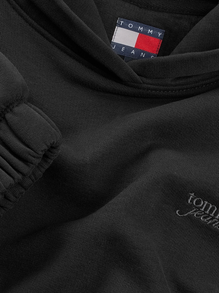 Tommy Jeans Cropped 100% Cotton Hoodie - صورة 7 من 7
