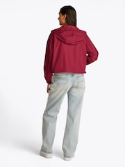 Tommy Jeans Red Essential Windbreaker Jacket - Image 3 of 7