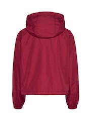Tommy Jeans Red Essential Windbreaker Jacket - Image 6 of 7