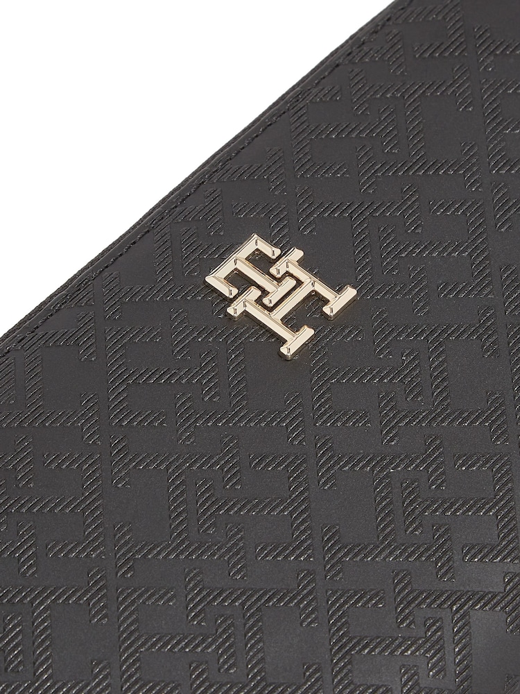 Tommy Hilfiger Black Large Zip Wallet - Image 4 of 4