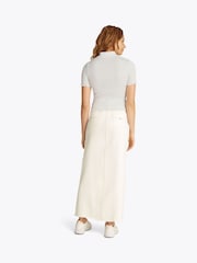 Tommy Jeans Slim Smock Mânecă scurtă Tricouri polo - Image 3 of 7