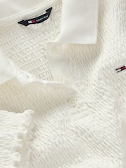 Tommy Jeans Slim Smock Mânecă scurtă Tricouri polo - Image 7 of 7