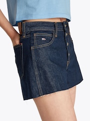 Tommy Jeans Blue 100% Cotton Shorts - Image 4 of 7