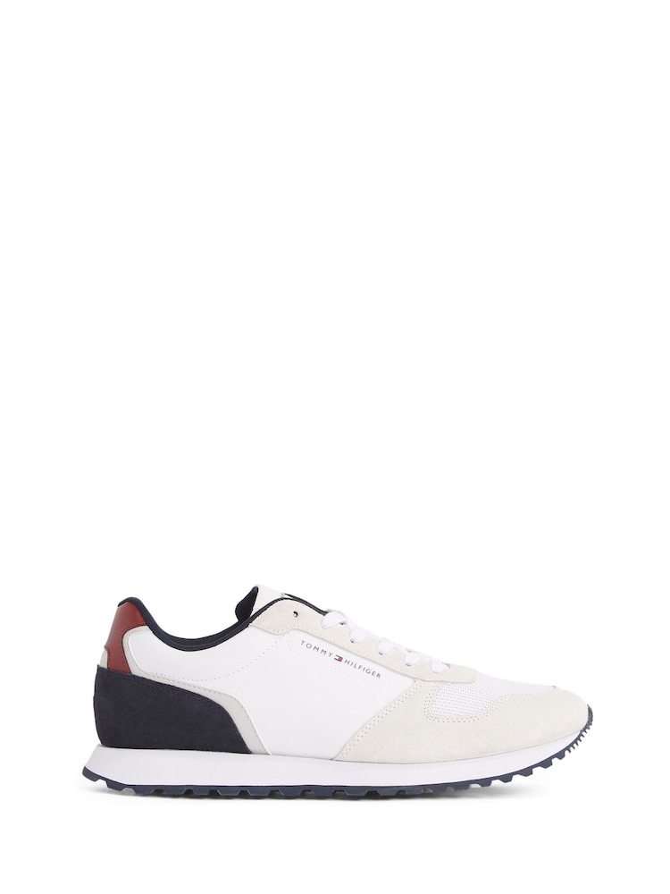 Tommy Hilfiger White Runner Trainers - Image 2 of 6