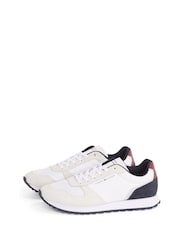 Tommy Hilfiger White Runner Trainers - Image 4 of 6