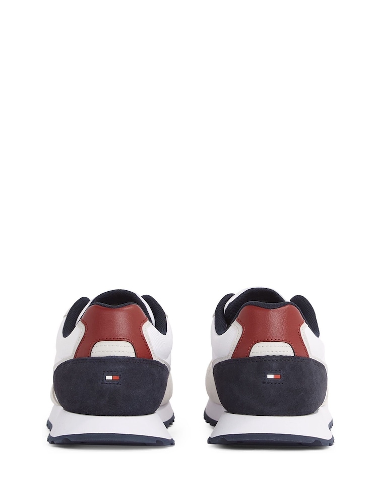 Tommy Hilfiger White Runner Trainers - Image 5 of 6