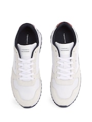 Tommy Hilfiger White Runner Trainers - Image 6 of 6