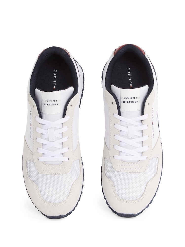 Tommy Hilfiger White Runner Trainers - Image 6 of 6