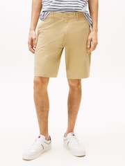 Tommy Jeans Brown Scanton Shorts - Image 1 of 7