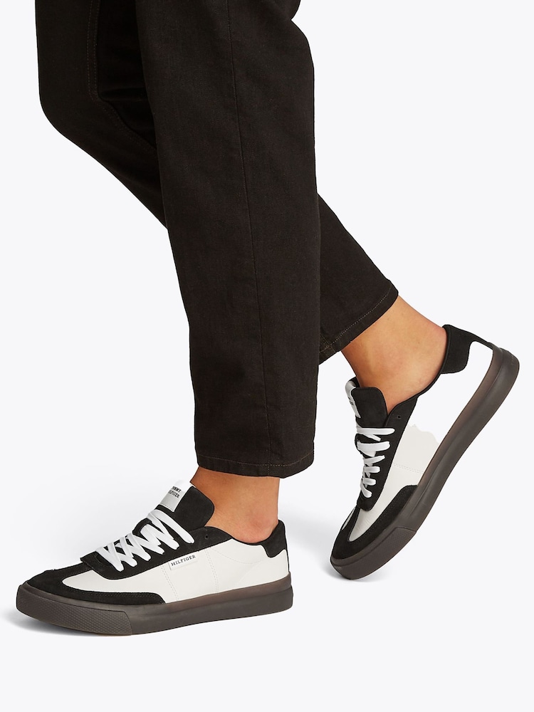 Tommy Hilfiger Whitel Court Nubuck Trainers - Image 1 of 6