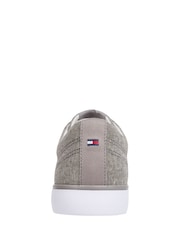siva - Tommy Hilfiger 100% perilo; platnen High Vulcanised Low Core Chambray Trenerji - Slika 4 iz 4