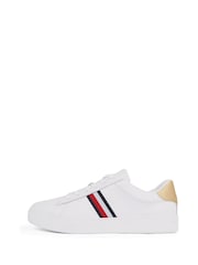 Tommy Hilfiger White Essential Court Trainers - Image 6 of 6