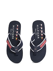 Tommy Hilfiger Light Blue Beach Sandals - Image 6 of 6
