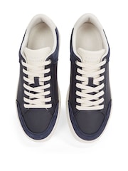 Tommy Hilfiger Blue Court Nubuck Trainers - Image 6 of 6