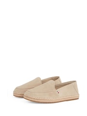 Tommy Hilfiger Brown Suede Espadrille Loafers - Image 4 of 6