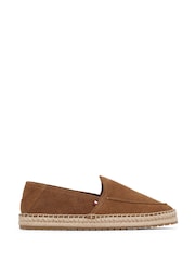 Tommy Hilfiger Natural Suede Espadrille Loafers - Image 2 of 6