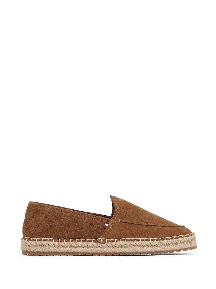 Tommy Hilfiger Natural Suede Espadrille Loafers - Image 2 of 6