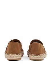 Tommy Hilfiger Natural Suede Espadrille Loafers - Image 5 of 6