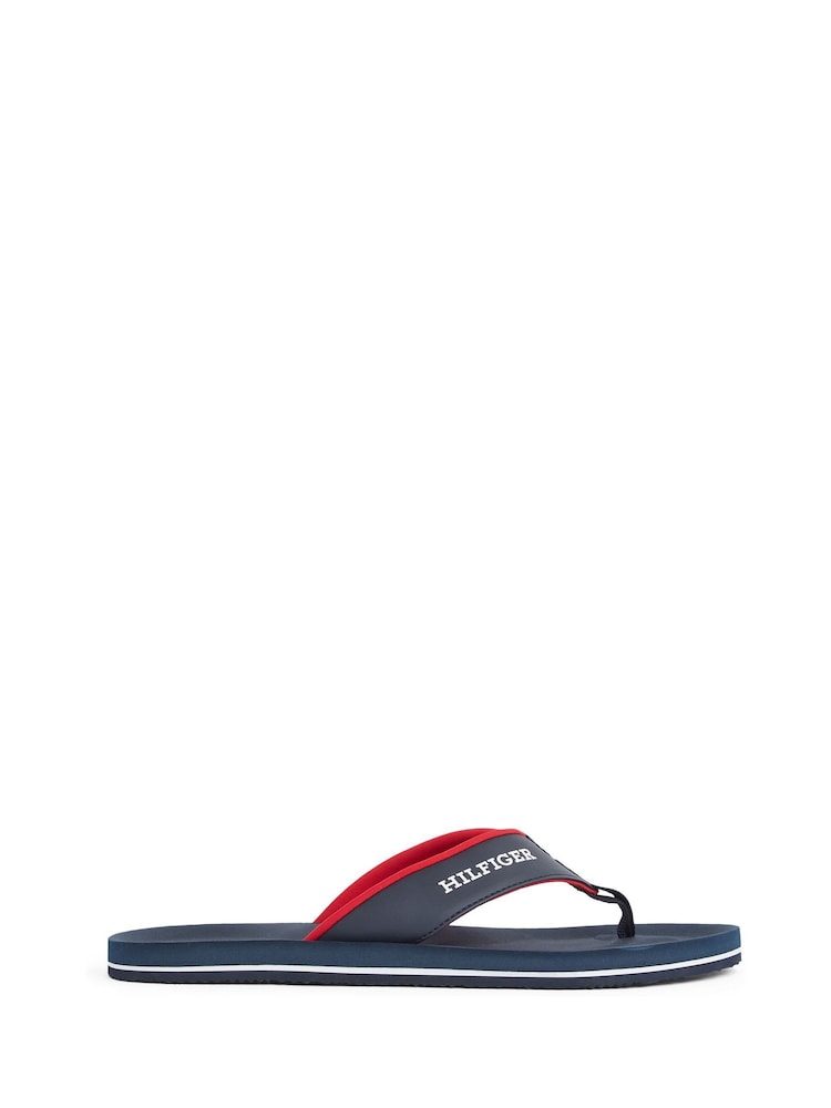Tommy Hilfiger Aqua Blue Beach Sandals - Image 2 of 6