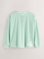 Verde menta - Pijama texturizado waffle twosie da B by Ted Baker - Imagem 10 de 15