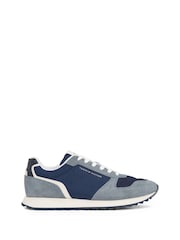 Tommy Hilfiger Blue Runner Trainers - Image 2 of 6